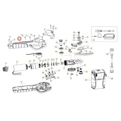Rechtes Kurbelgehäuse ORIGINAL ACTIVE Schere Modell tigercut 40 025474 | NewgardenParts.com