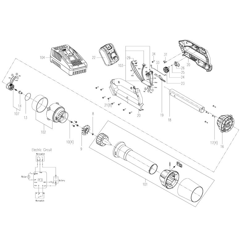XR50049385 ORIGINAL WORX case