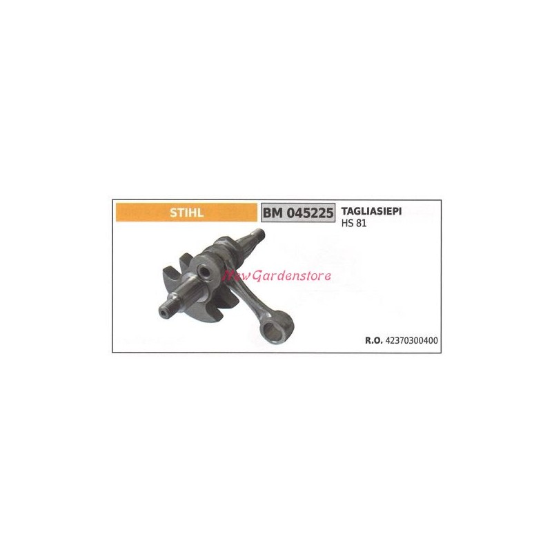 Eje de transmisión STIHL para motor de cortasetos HS 81 045225