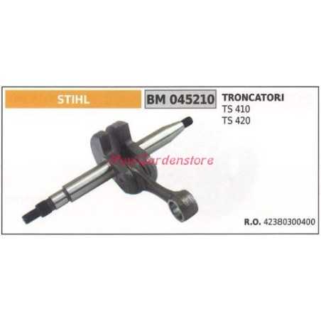 Crankshaft STIHL TS410 TS420 hedge trimmer engine 4238-030-0400 compatible | NewgardenParts.com