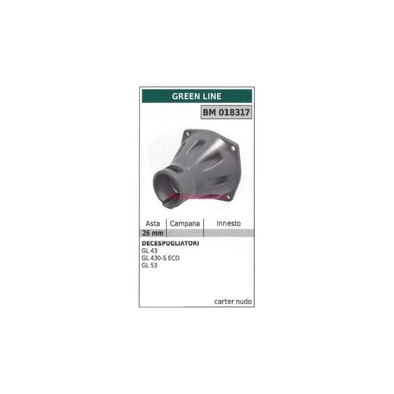 Carter d'embrayage débroussailleuse GREENLINE GL 43 430-s eco 018317