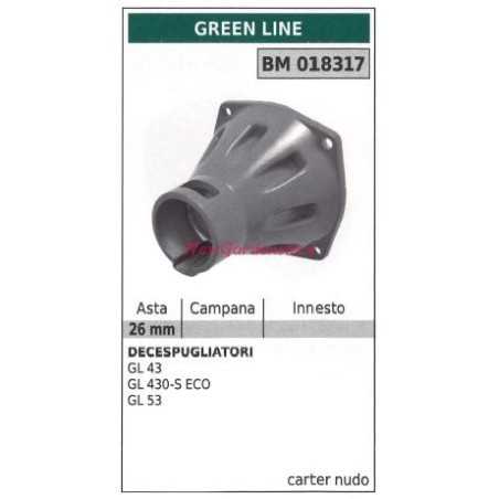 Cárter de embrague GREENLINE desbrozadora GL 43 430-s eco 018317 | NewgardenParts.com