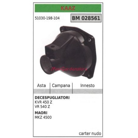 Carter frizione KAAZ decespugliatore KVR 450Z 028561 | NewgardenParts.com