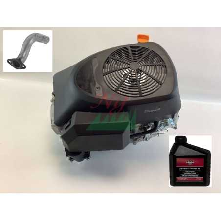Complete STIGA ST400 ENGINE kit + COLLECTOR + SAE30 OIL for lawn tractor | NewgardenParts.com