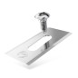 Kit of 9 blades and screws for robot lawnmowers compatible with HUSQVARNA GARDENA MCCULLOCH