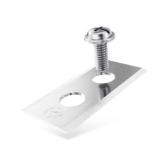 Kit of 12 blades and screws for robot lawnmower compatible with WORX KRESS 54.190.0454 | NewgardenParts.com