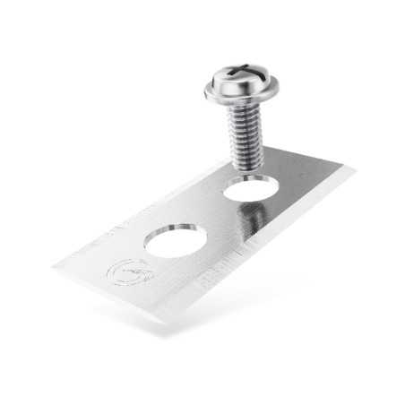 Kit de 12 cuchillas y tornillos para robot cortacésped compatible con WORX KRESS 54.190.0454 | NewgardenParts.com