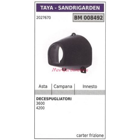 Carter frizione TAYA decespugliatore 3600 4200 008492 | NewgardenParts.com