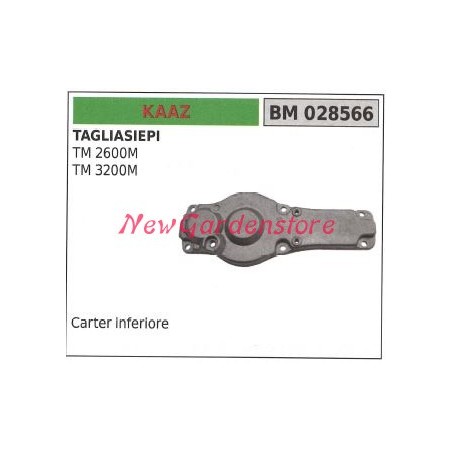 Carter inferiore KAAZ tagliasiepe TM 2600M 3200M 028566 | NewgardenParts.com