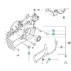 ENGINE CRANKCASE 597960803 ORIGINAL HUSQVARNA | NewgardenParts.com