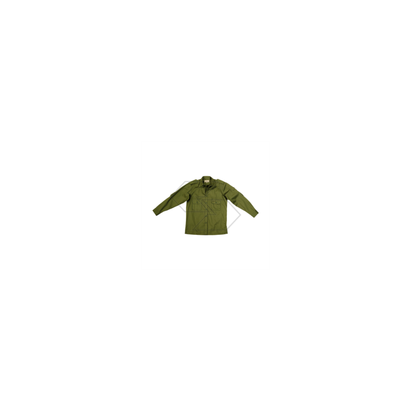 "SAFARI" GREEN COTTON SHIRT SIZE 42-L R342455