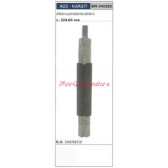 Rechte Messernabe für Rasentraktor-Mäher AGS 040385 | NewgardenParts.com