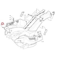 Carter protezione cinghia dx ORIGINALE STIGA trattorino tagliaerba 325060168/0 | NewgardenParts.com