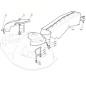 Protector de correa derecho ORIGINAL STIGA tractor de césped 325060111/0