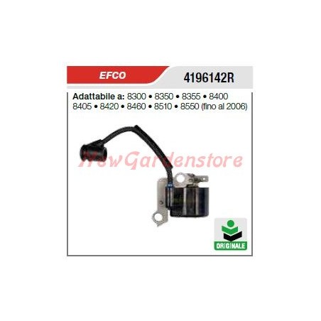 Bobina di accensione EFCO motosega 8300 8350 8355 8400 8405 4196142R | NewgardenParts.com