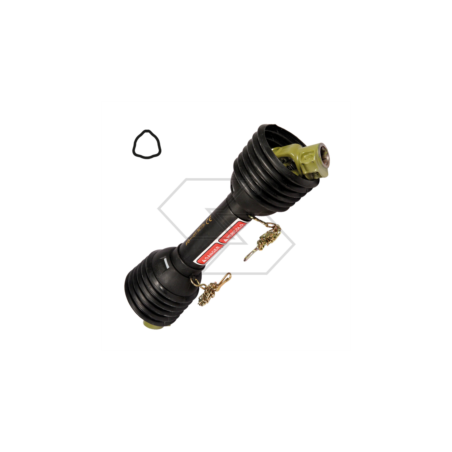 Arbre de transmission conforme CE 1"3/8 - Z6 cat 1 - 800 mm A07002 | NewgardenParts.com