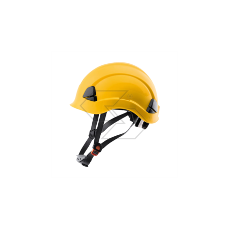 Elmetto di protezione giallo con sottogola R342557 | NewgardenParts.com
