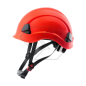 Roter Schutzhelm mit Kinnriemen R342558 Roter Schutzhelm mit Kinnriemen R342558