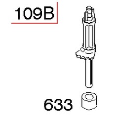 Eje del acelerador del motor del cortacésped original BRIGGS & STRATTON 693628