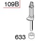 Eje del acelerador del motor del cortacésped original BRIGGS & STRATTON 693628