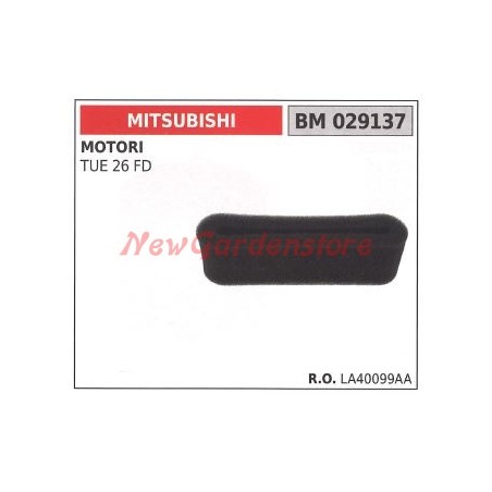 Spugna filtro aria MITSUBISHI motore 2tempi montato su decespugliatore 029137 | NewgardenParts.com