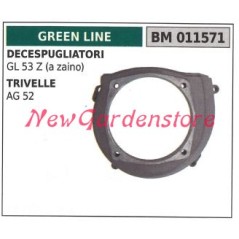 Vilebrequin volant moteur GREEN LINE débroussailleuse GREEN LINE moteur GL 53 Z AG 52 011571