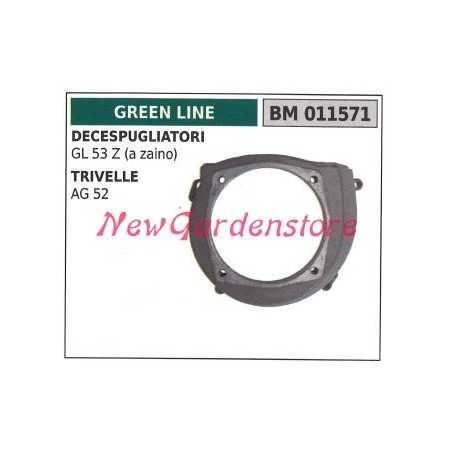 Crankcase GREEN LINE flywheel GREEN LINE brushcutter engine GL 53 Z AG 52 011571 | NewgardenParts.com