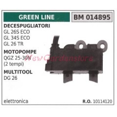 Bobina accensione GREEN LINE decespugliatori motopompe qgz 25 30n 014895 | NewgardenParts.com