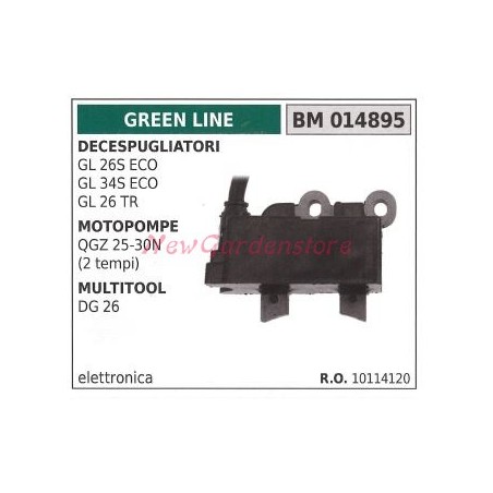 GREEN LINE bobinas de encendido para desbrozadoras qgz 25 30n 014895