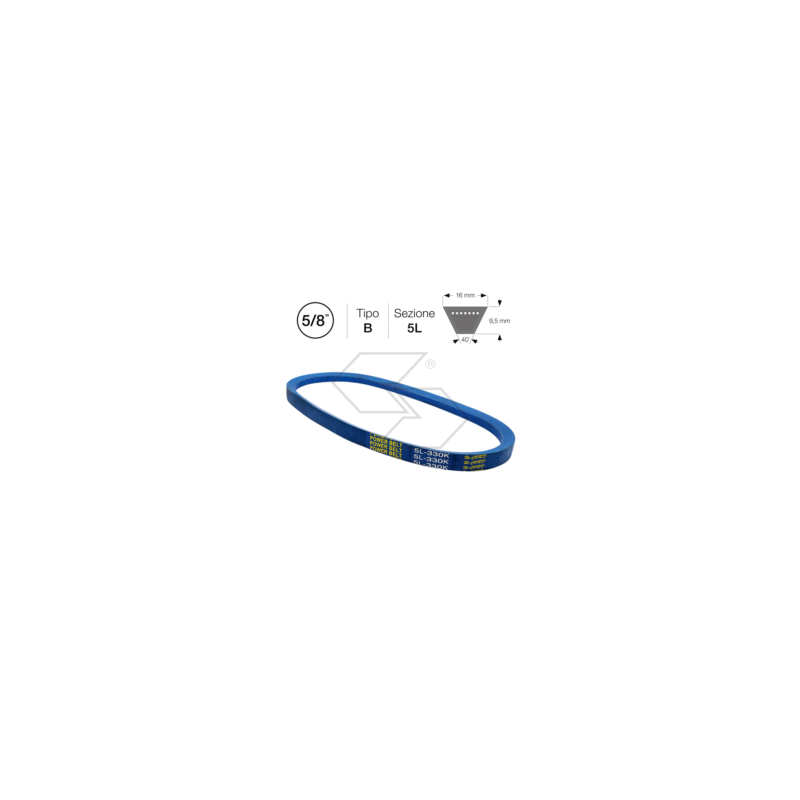 Kevlar V-Belt - B96 - 5/8"x99" R301512