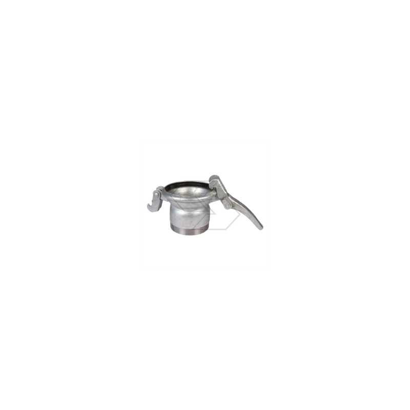 Zinc-plated counter sphere with 4” threaded spigot A19672
