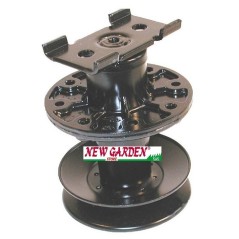 Supporto mozzo portalama lama trattorino con puleggia 114 mm NOMA 310240 100051 | NewgardenParts.com