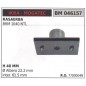 BRM 1040NTL IKRA 046157 Support de moyeu de porte-lame de tondeuse à gazon