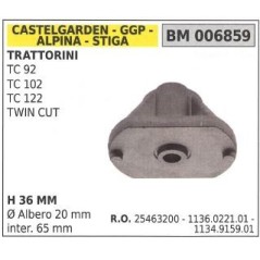 Supporto mozzo portalama rasaerba tagliaerba TC 92 102 122 006859 | NewgardenParts.com