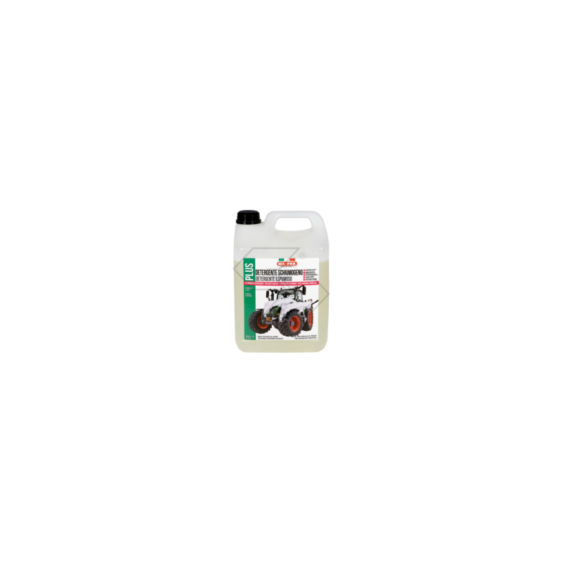 Foaming detergent for tractors or work machines 4.5 L A01782