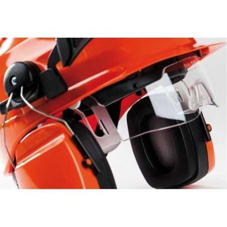 Helmet with integrated goggles visor and ear protection | NewgardenParts.com