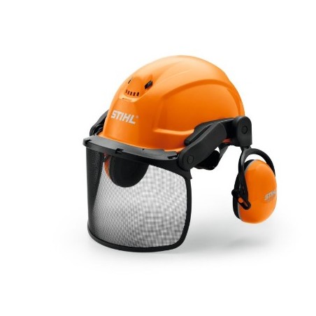 Casco professionale dynamic x-ergo con protezione viso e udito ORIGINALE STIHL | NewgardenParts.com