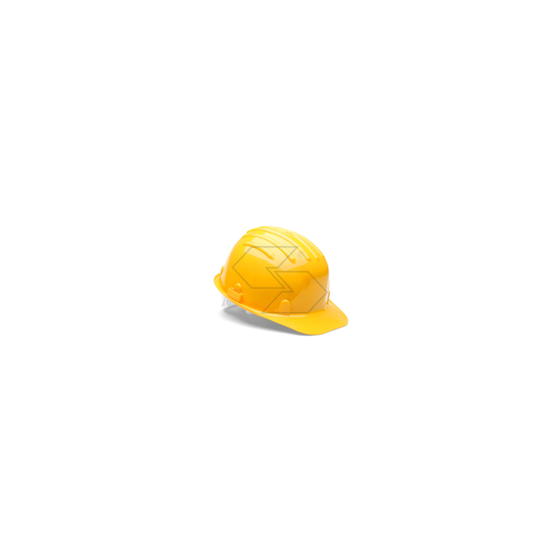 Yellow dielectric safety helmet R341405