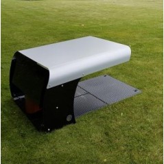 Alu-Schuppen kompatibel mit Roboter-Rasenmäher ALKO SOLO 700 - AMBROGIO L 15 | NewgardenParts.com