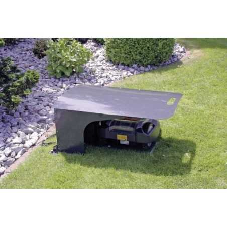 Mow DWD cobertizo de aluminio compatible con robot cortacésped AL-KO ROBOLINHO 100 | NewgardenParts.com