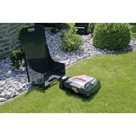Mow DWD aluminium shed compatible with AL-KO ROBOLINHO 100 robot mower