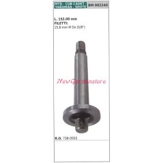 Albero mozzo portalama trattorino rasaerba tagliaerba MTD 002240 | NewgardenParts.com