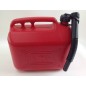 Bidon de carburant et d'huile 20 l rouge avec tube d'extension code 018485