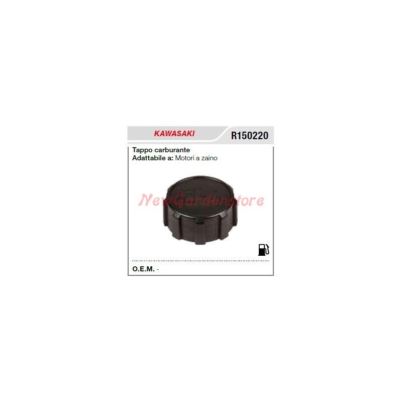 Fuel cap KAWASAKI backpack engines R150220