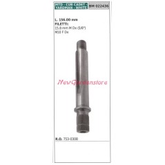 Albero mozzo portalama trattorino rasaerba tagliaerba MTD 753-0308 | NewgardenParts.com