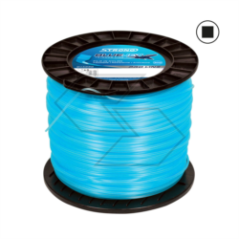 Filo per decespugliatore Strong Blue Jet - Ø 2,7 mm - Quadro - Bobina 2 Kg R300390 | NewgardenParts.com
