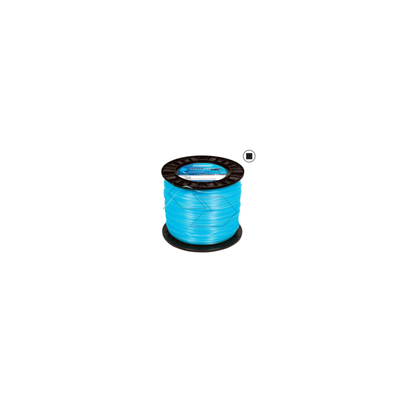 Filo per decespugliatore Strong Blue Jet - Ø 2,7 mm - Quadro - Bobina 2 Kg R300390