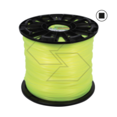 Filo per decespugliatore Strong - Ø 4 mm - Quadro - Bobina 8 Kg R304473 | NewgardenParts.com