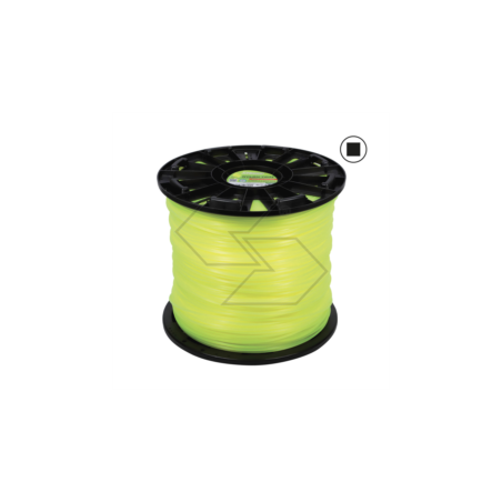 Hilo resistente para desbrozadora - Ø 4 mm - Cuadrado - Bobina de 8 kg R304473 | NewgardenParts.com