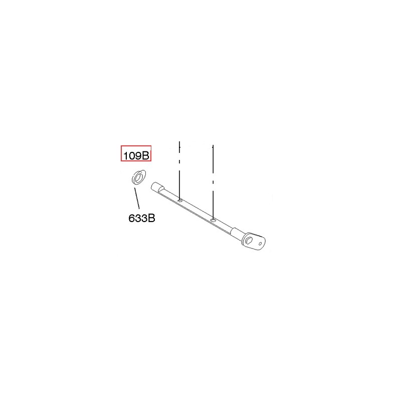 BRIGGS & STRATTON lawn mower motor throttle shaft 808181